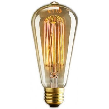 Vintage bulb Edison E14 ST48 - 6 filaments 11 x 5 cm 40W