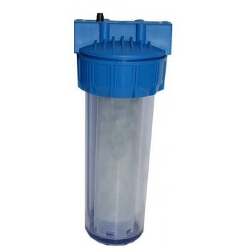 Filterhalter + Antikalk-Silicophosphat-Schutzbehandlung für 200 m3