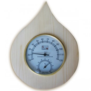 Thermometer, Hygrometer für die Sauna
