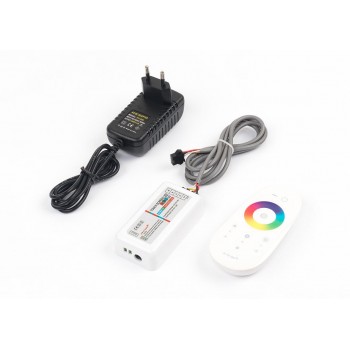 Remote control + wifi touch controller for ip68 rgb led spotlight