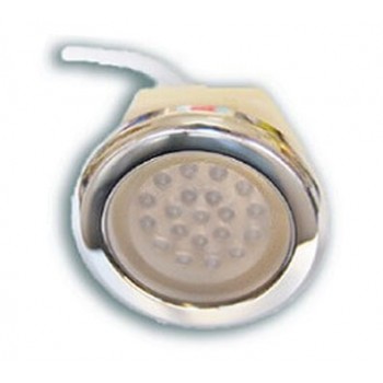 IP68 waterproof recessed LED chromo-therapy spotlight 2 W