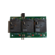 Relay electronic card for steam generator