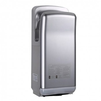 Vitech hand dryer with double air jet HD Gray ultra fast
