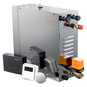 Generatore Di Vapore Per Hammam 4Kw Desineo Per Uso Professionale O Domestico Scarico automatico e possibili opzioni
