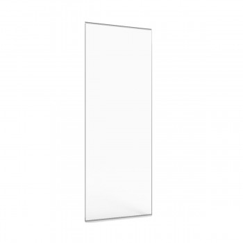 Feste Wand aus transparentem Sicherheitsglas 8 mm 80 x 190 cm für Hamam und Badezimmer