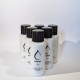 Lot de 3x120 bouteilles de shampoing gel douche savon soin du corps bodyclean 30 ml orange amère pour pro, airbnb