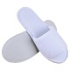White disposable terry slippers for Thalasso, hotel, spa, swimming pool...