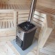 Harvia M3 sauna wood stove 4 to 13 cubic meters